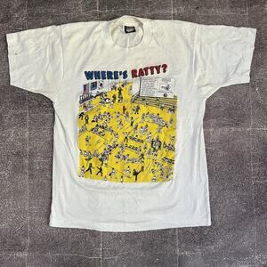 Men's Vintage 90's Where's Tim Ratty Waldo Taekwondo Tournament T Shirt Tee Sz L